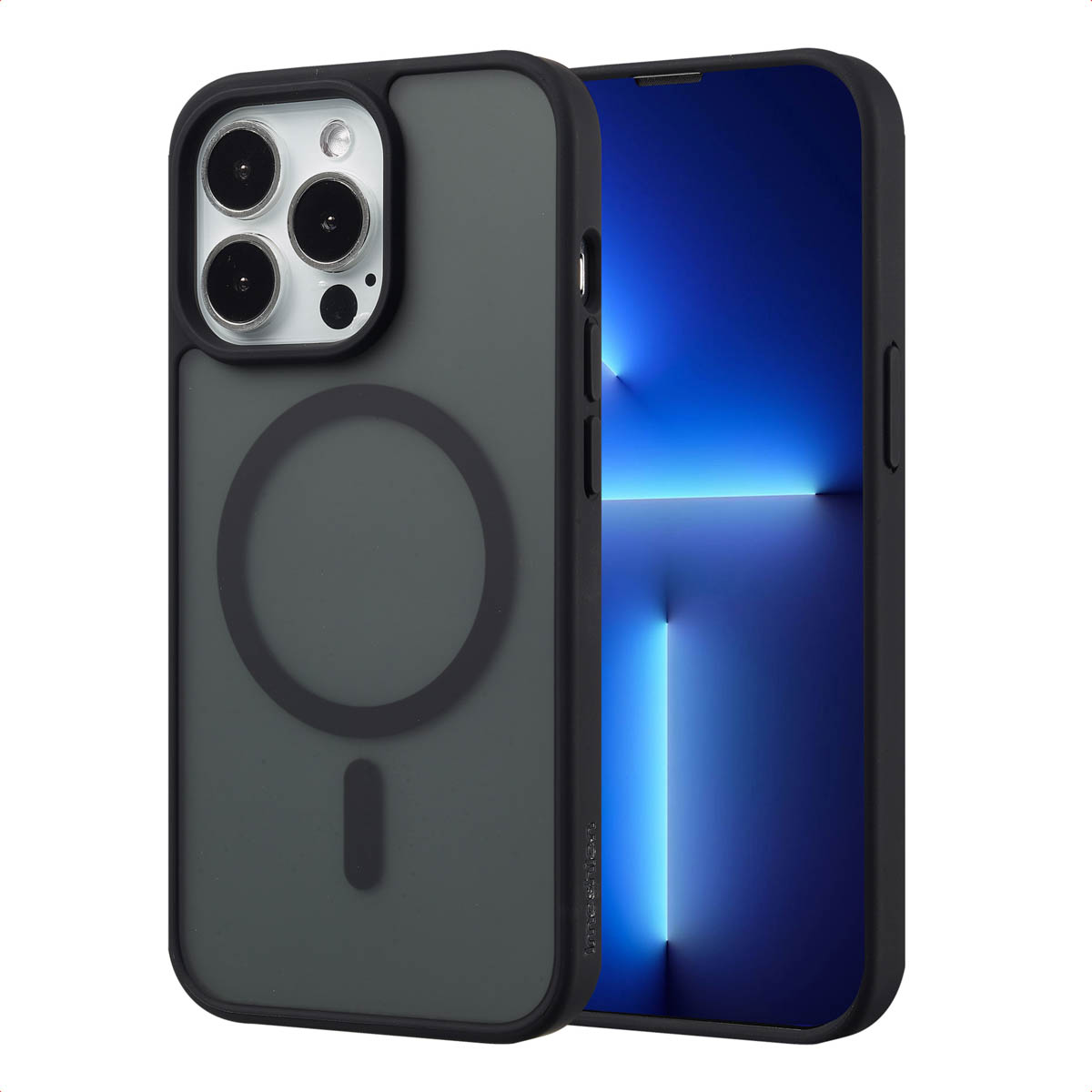 imoshion Color Guard Back Cover mit MagSafe für das Apple iPhone 13 Pro - Schwarz