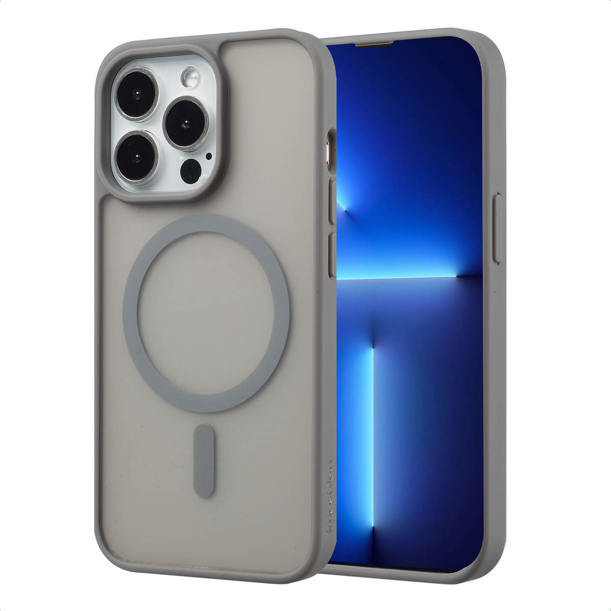 imoshion Color Guard Back Cover mit MagSafe für das Apple iPhone 13 Pro - Grau