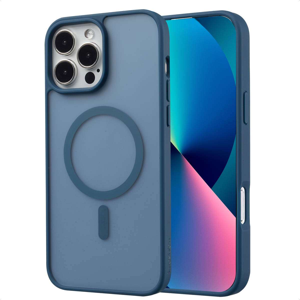 imoshion Color Guard Back Cover mit MagSafe für das Apple iPhone 13 Pro Max - Dunkelblau