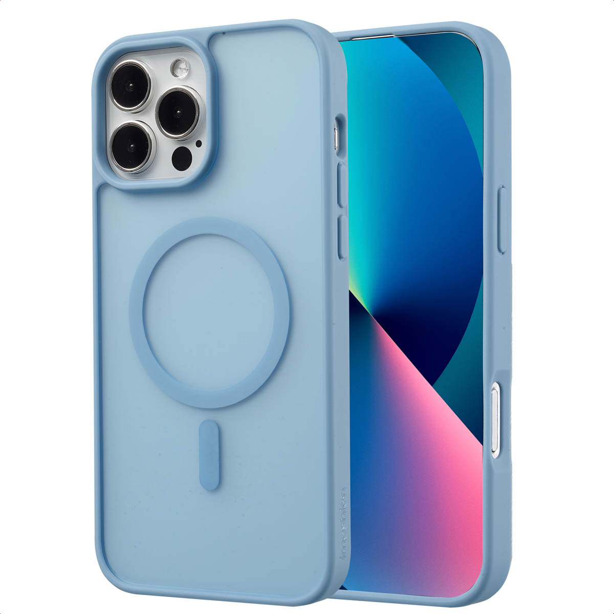 imoshion Color Guard Back Cover mit MagSafe für das Apple iPhone 13 Pro Max - Hellblau