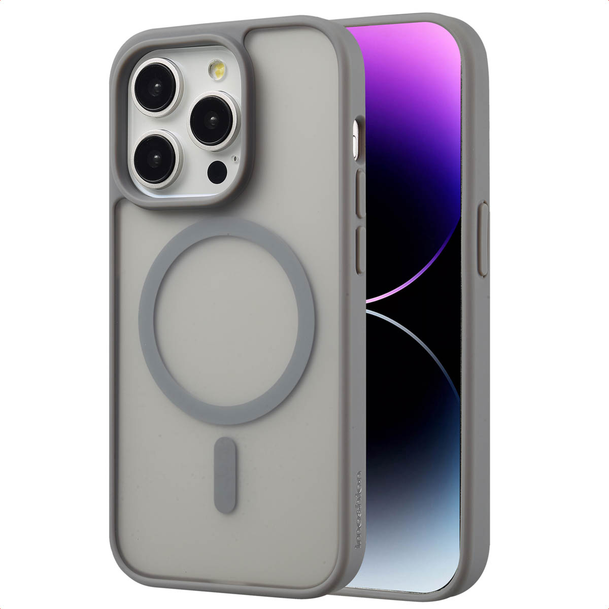 imoshion Color Guard Back Cover mit MagSafe für das Apple iPhone 14 Pro - Grau