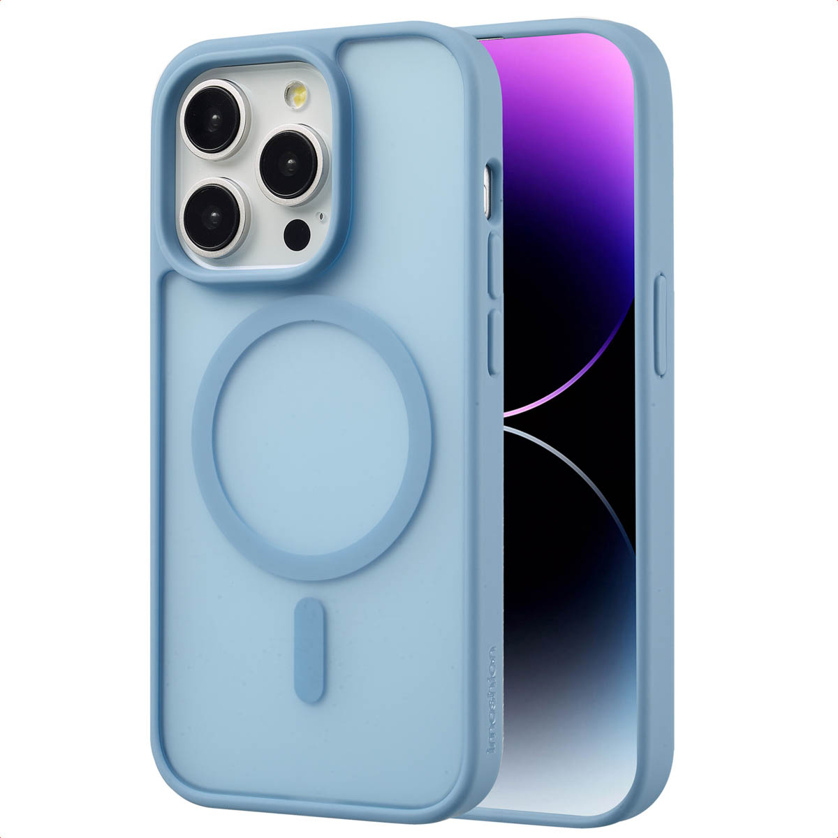 imoshion Color Guard Back Cover mit MagSafe für das Apple iPhone 14 Pro - Hellblau