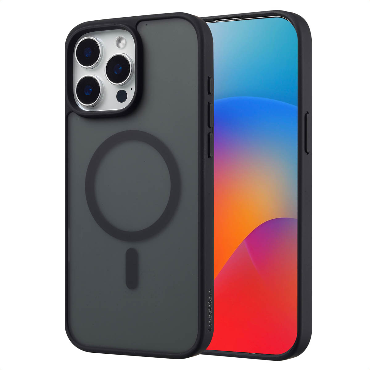 imoshion Color Guard Back Cover mit MagSafe für das Apple iPhone 15 Pro Max - Schwarz