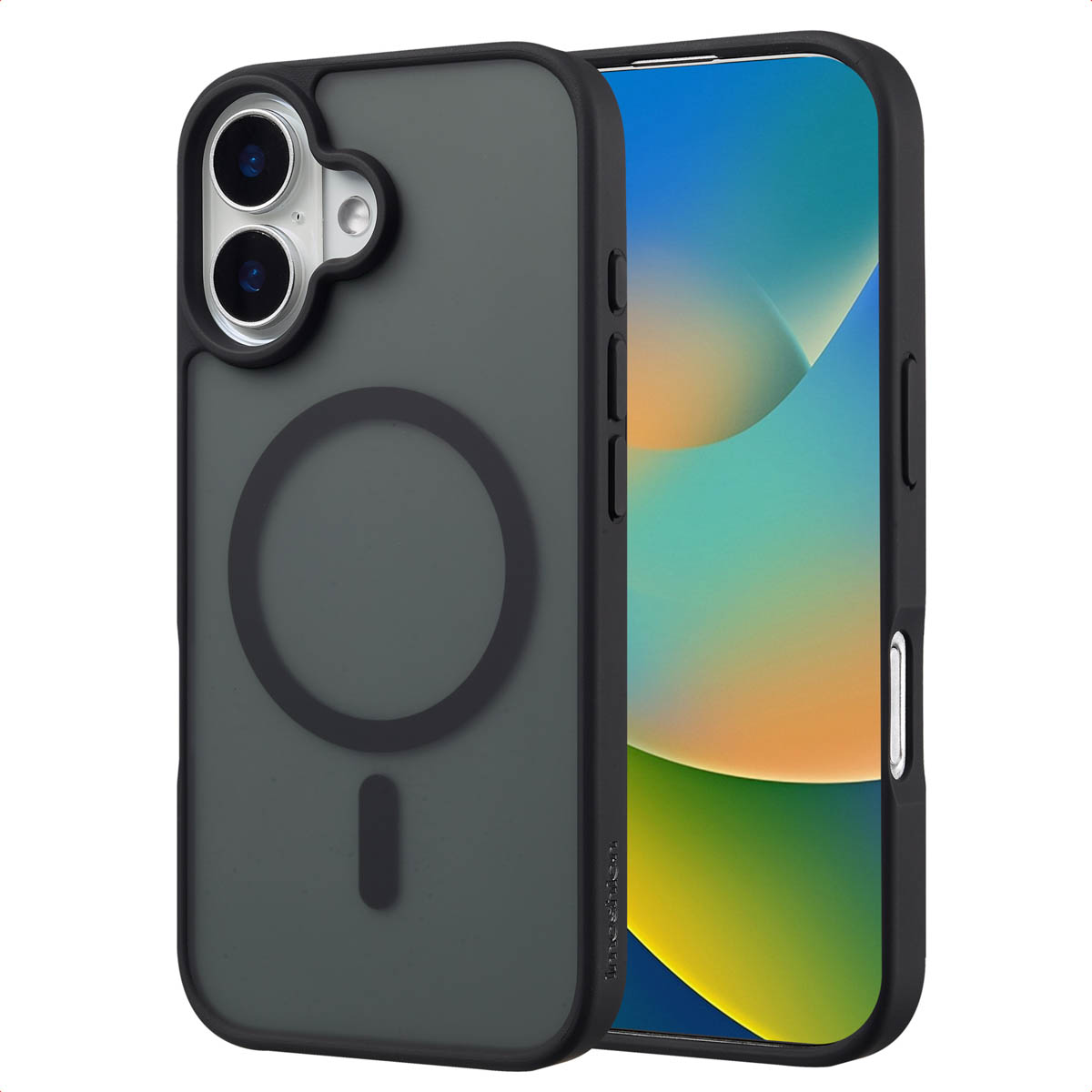 imoshion Color Guard Back Cover mit MagSafe für das Apple iPhone 16 - Schwarz