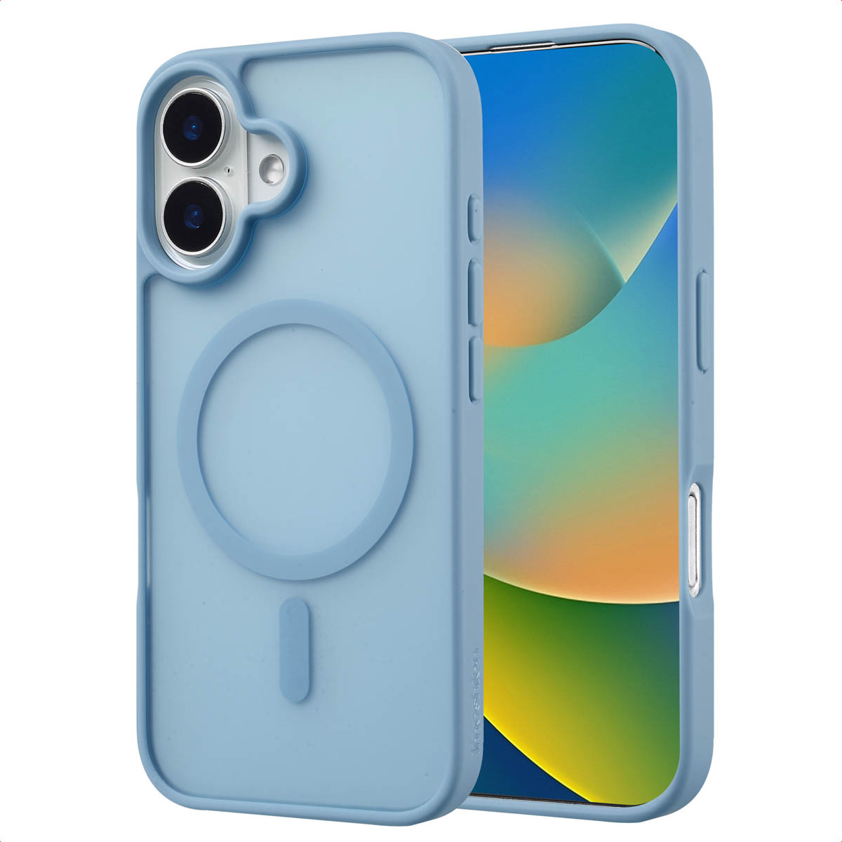 imoshion Color Guard Back Cover mit MagSafe für das Apple iPhone 16 - Hellblau
