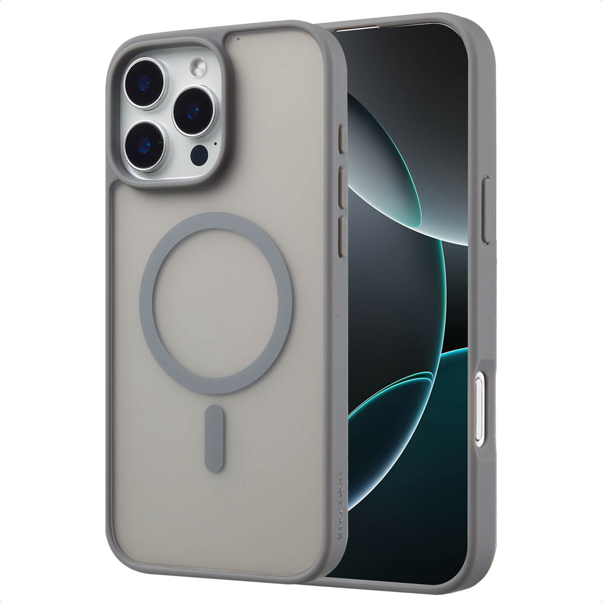 imoshion Color Guard Back Cover mit MagSafe für das Apple iPhone 16 Pro - Grau