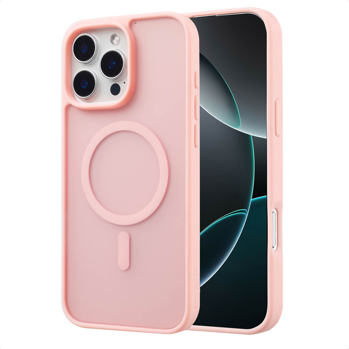 imoshion Color Guard Back Cover mit MagSafe für das Apple iPhone 16 Pro - Hellrosa