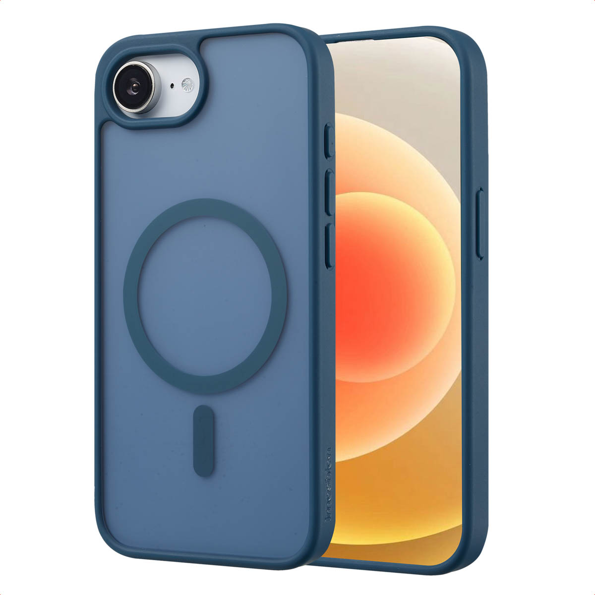 imoshion Color Guard Back Cover mit MagSafe für das Apple iPhone 17e / 16e - Dunkelblau