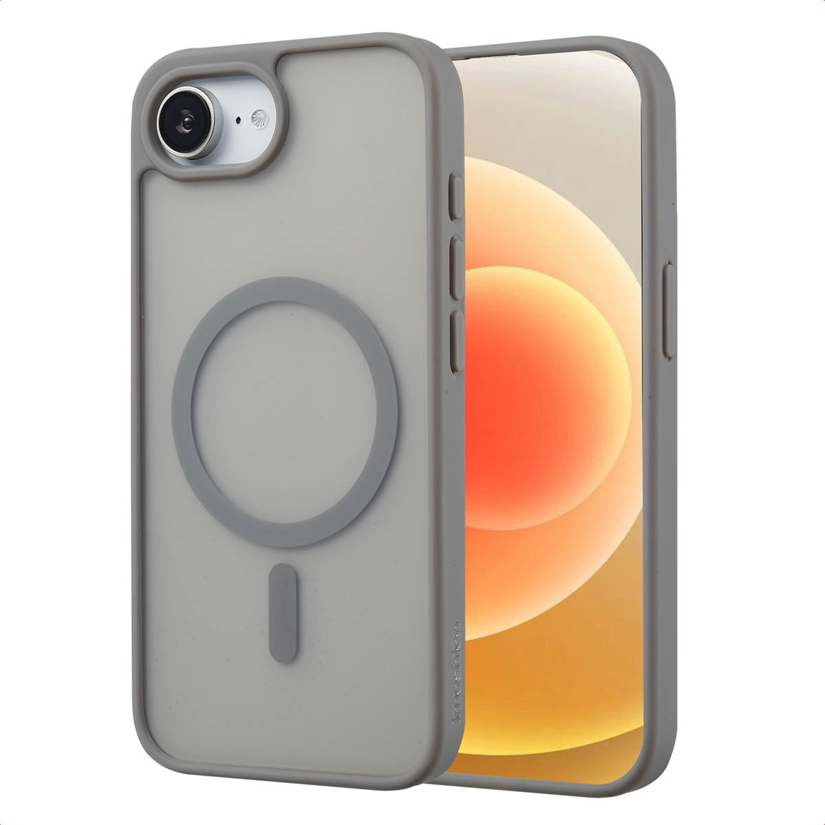 imoshion Color Guard Back Cover mit MagSafe für das Apple iPhone 17e / 16e - Grau