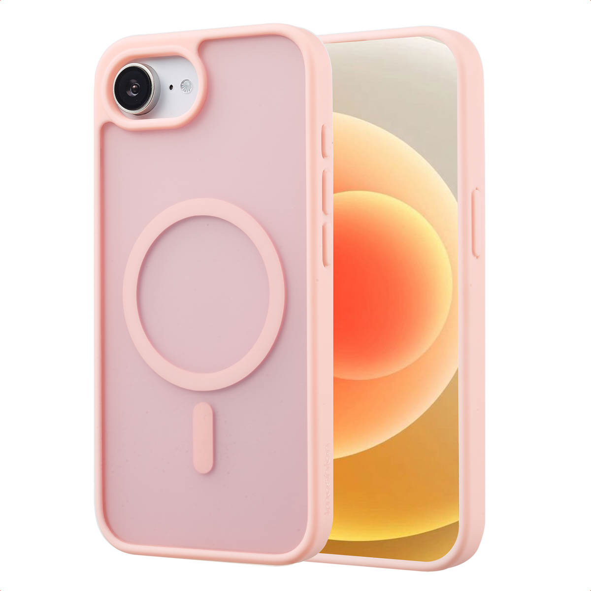 imoshion Color Guard Back Cover mit MagSafe für das Apple iPhone 17e / 16e - Hellrosa
