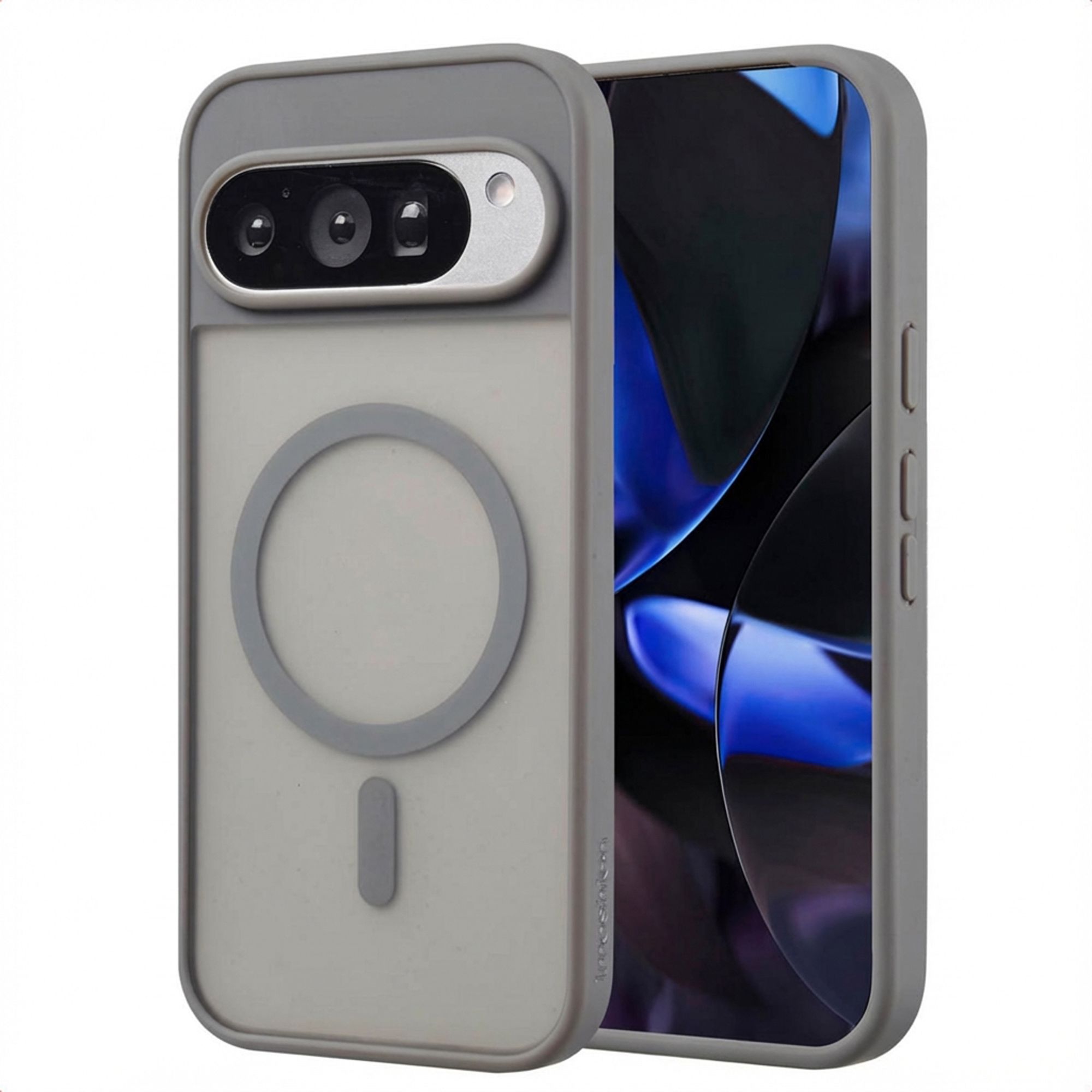 imoshion Color Guard Back Cover mit MagSafe für das Google Pixel 9 / 9 Pro / 10 / 10 Pro - Grau