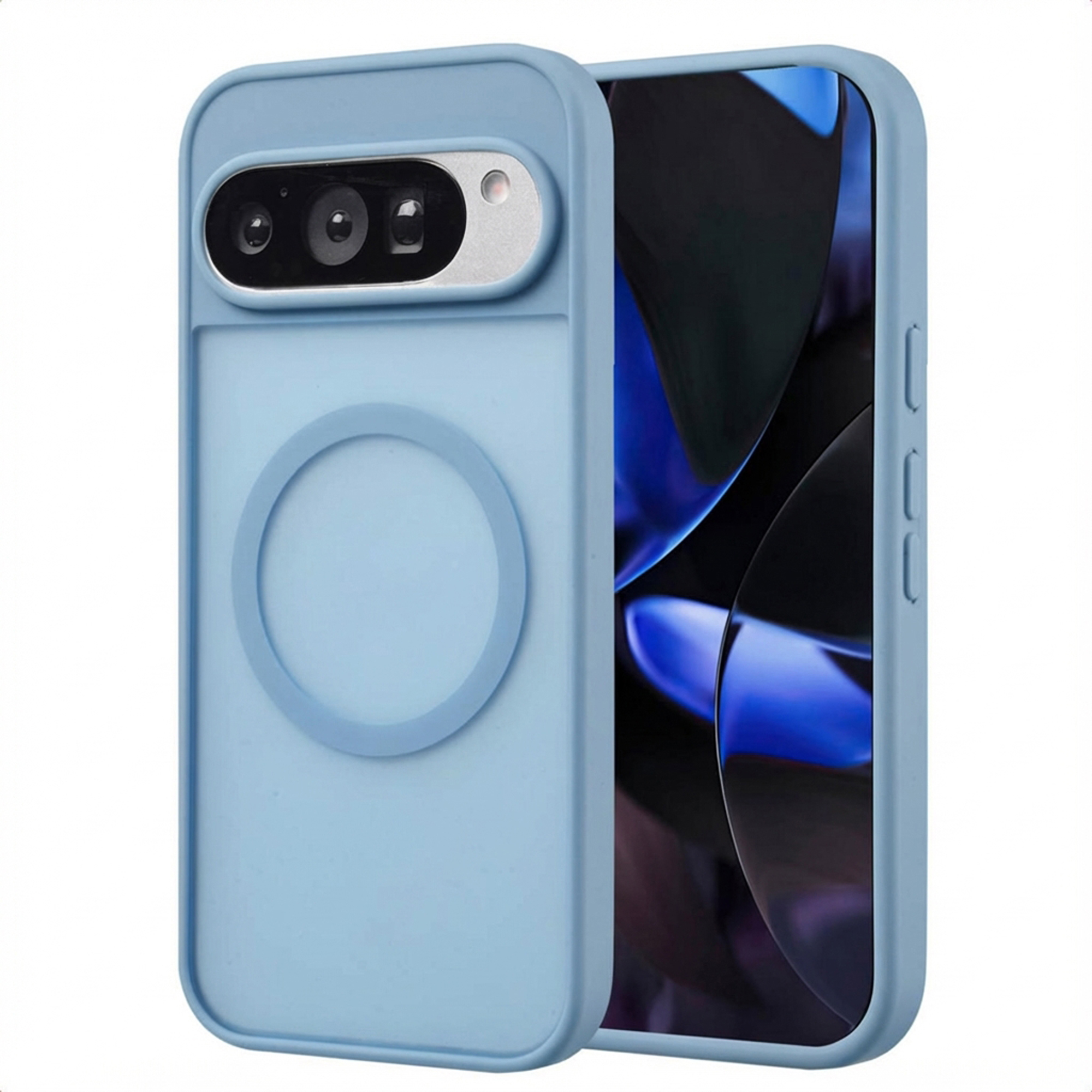 imoshion Color Guard Back Cover mit MagSafe für das Google Pixel 9 / 9 Pro / 10 / 10 Pro - Hellblau