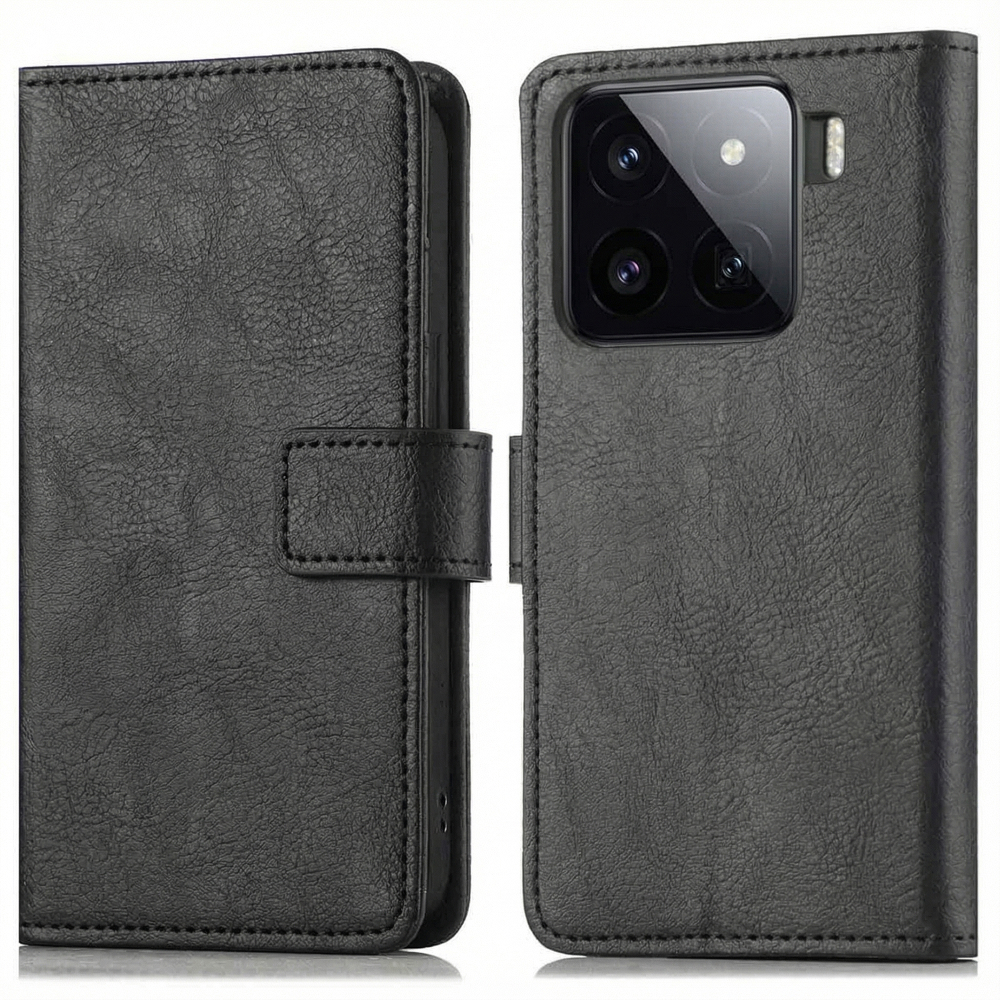 imoshion Luxuriöse Klapphülle für das Xiaomi 15 Pro - Schwarz