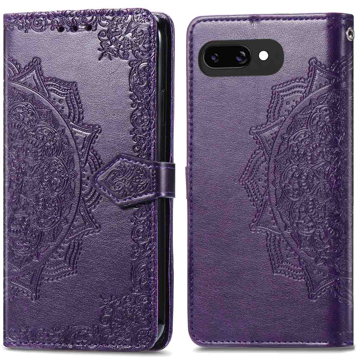 imoshion Mandala Klapphülle für das Google Pixel 9A - Violett