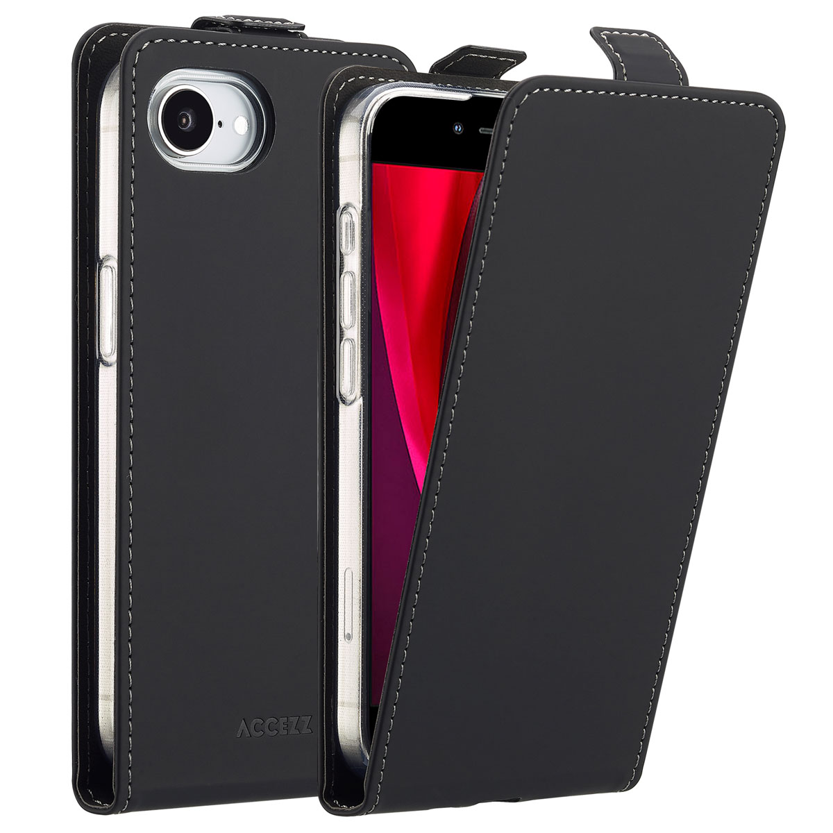 Accezz Flip Case für das Apple iPhone 17e / 16e - Schwarz