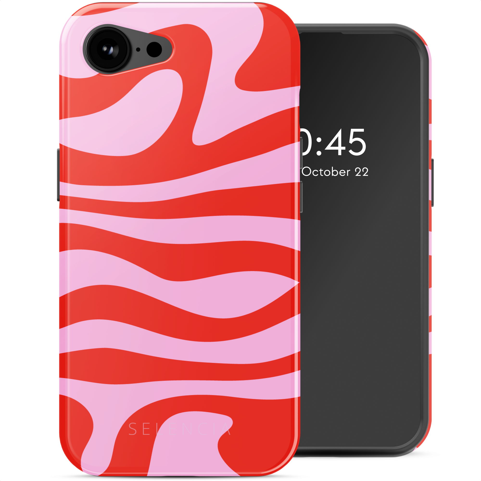 Selencia Vivid Rückabdeckung mit MagSafe für das Apple iPhone 17e / 16e - Dream Swirl Pink