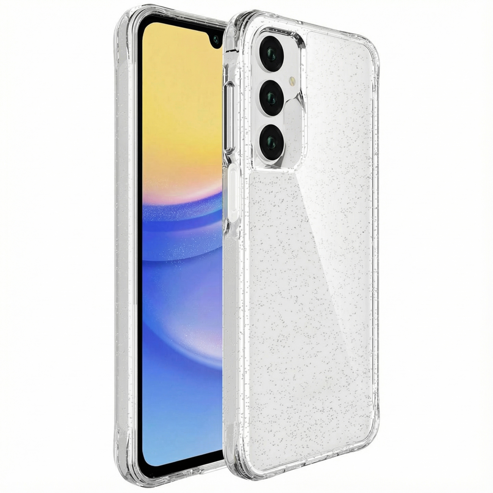 imoshion Klare Glitter Backcover für das Samsung Galaxy A26 / A16 - Silber