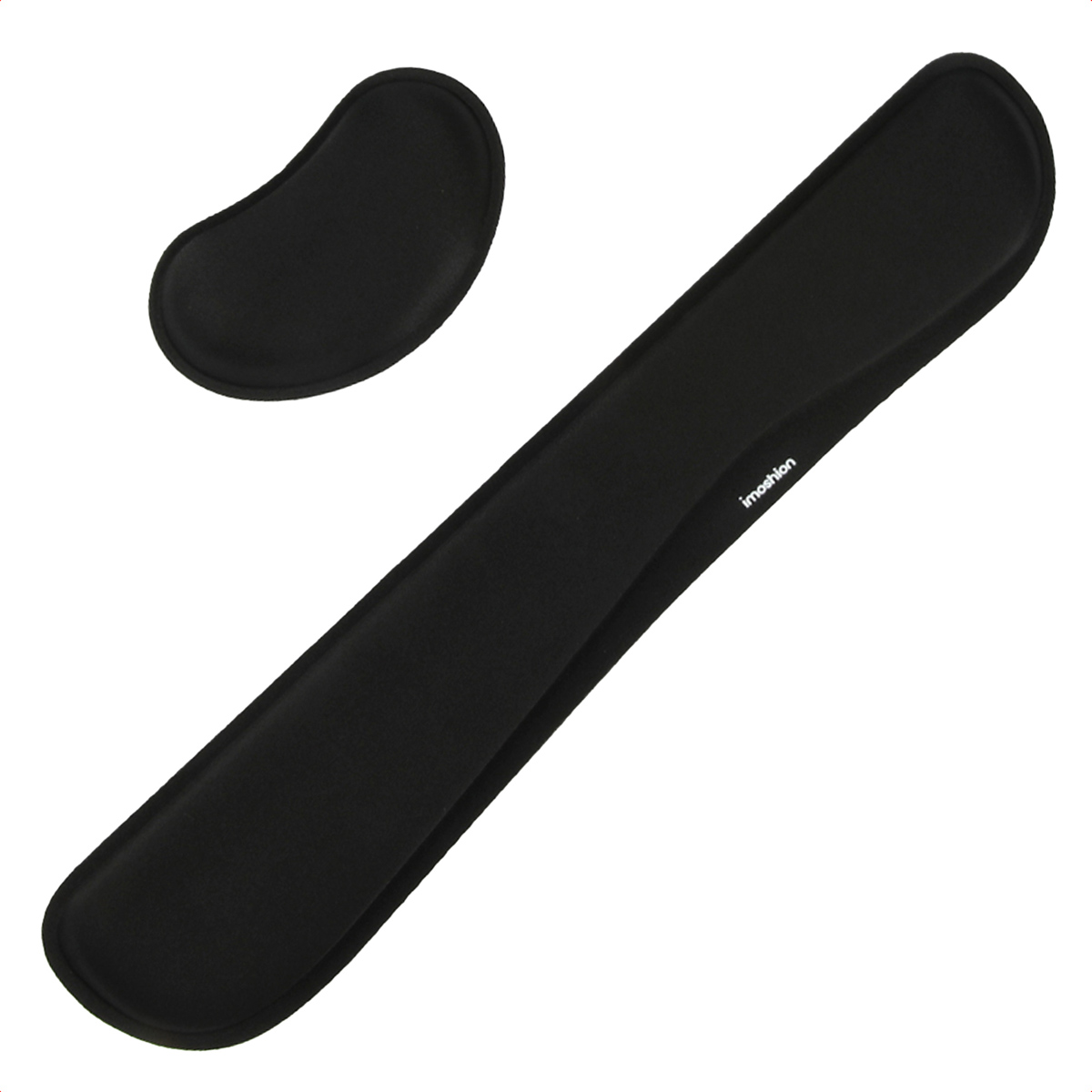 imoshion Ergonomische Handgelenkstütze – für Tastatur und Maus – Schwarz