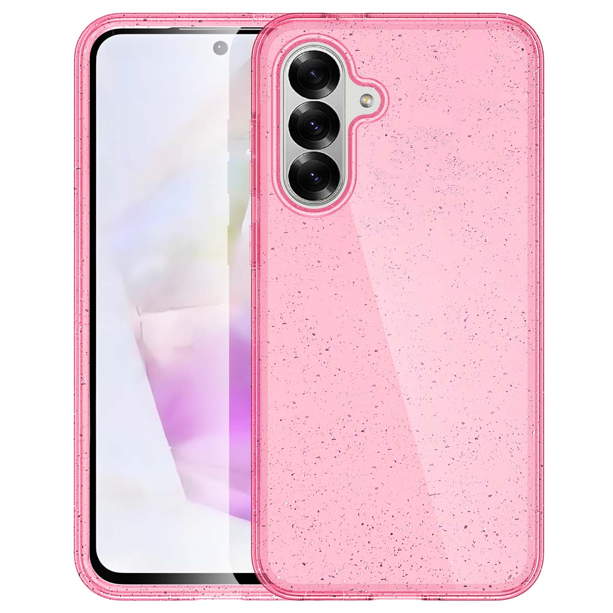 imoshion Sparkle Back Cover für das Samsung Galaxy A36 - Glitzer Rosa