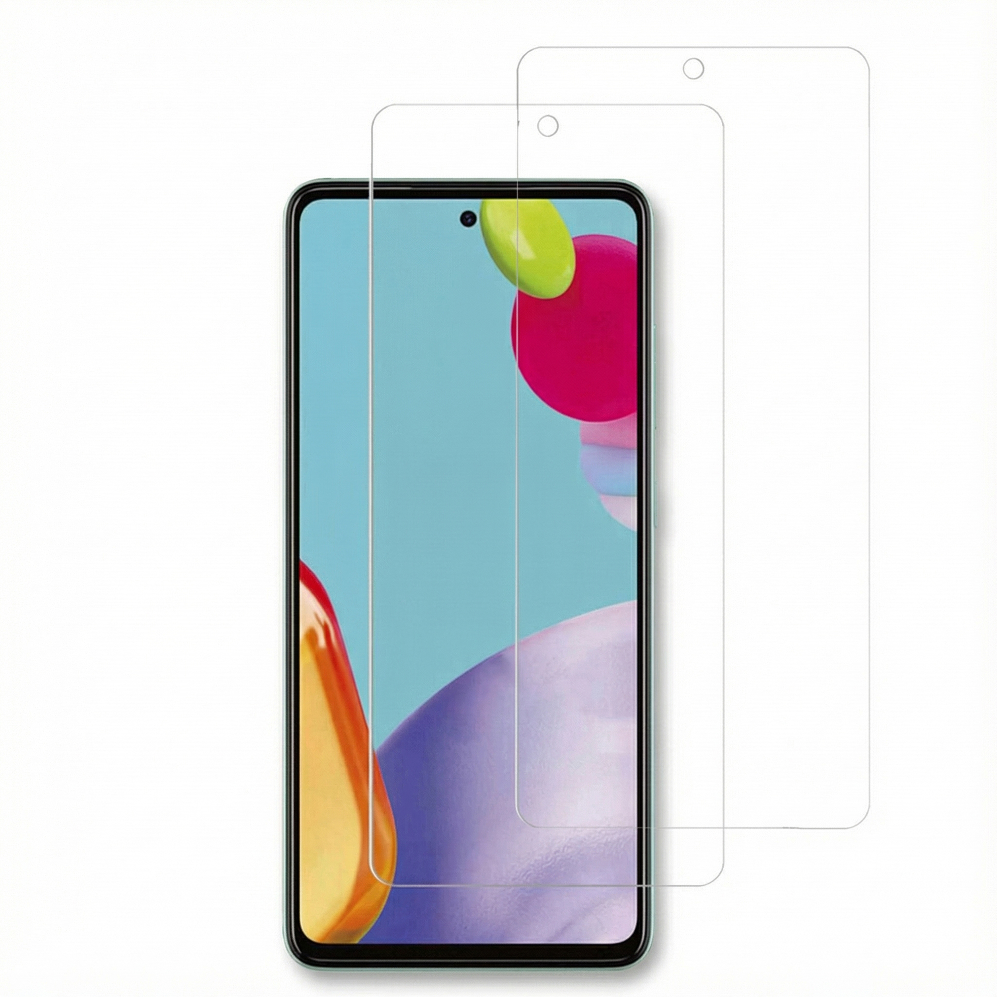 Accezz Displayschutz 2er-pack aus gehärtetem Glas für das Samsung Galaxy A52(s) (5G/4G) / A53