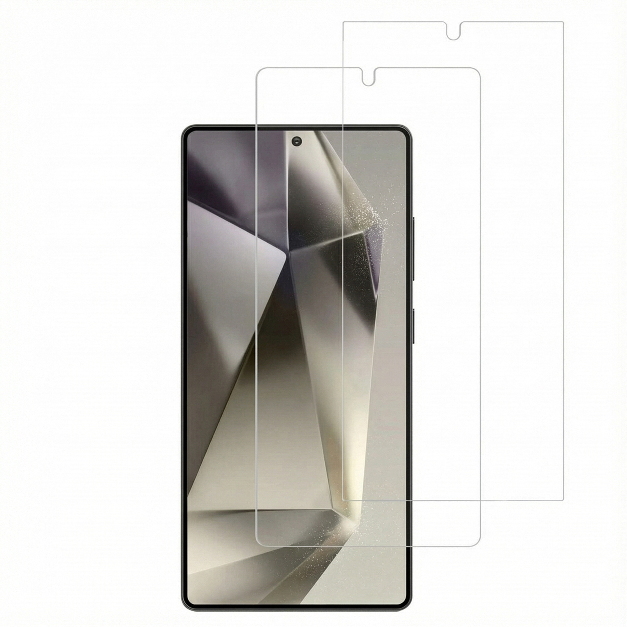 Accezz Displayschutz 2er-pack aus gehärtetem Glas für das Samsung Galaxy S25 Ultra
