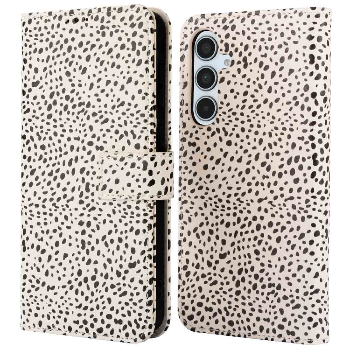 imoshion Design Klapphülle für das Samsung Galaxy A35 - Desert Dots