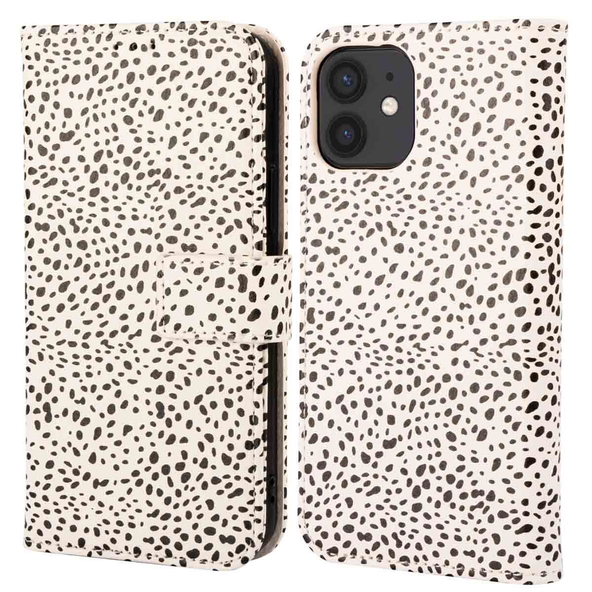 imoshion Design Klapphülle für das Apple iPhone 12 (Pro) - Desert Dots