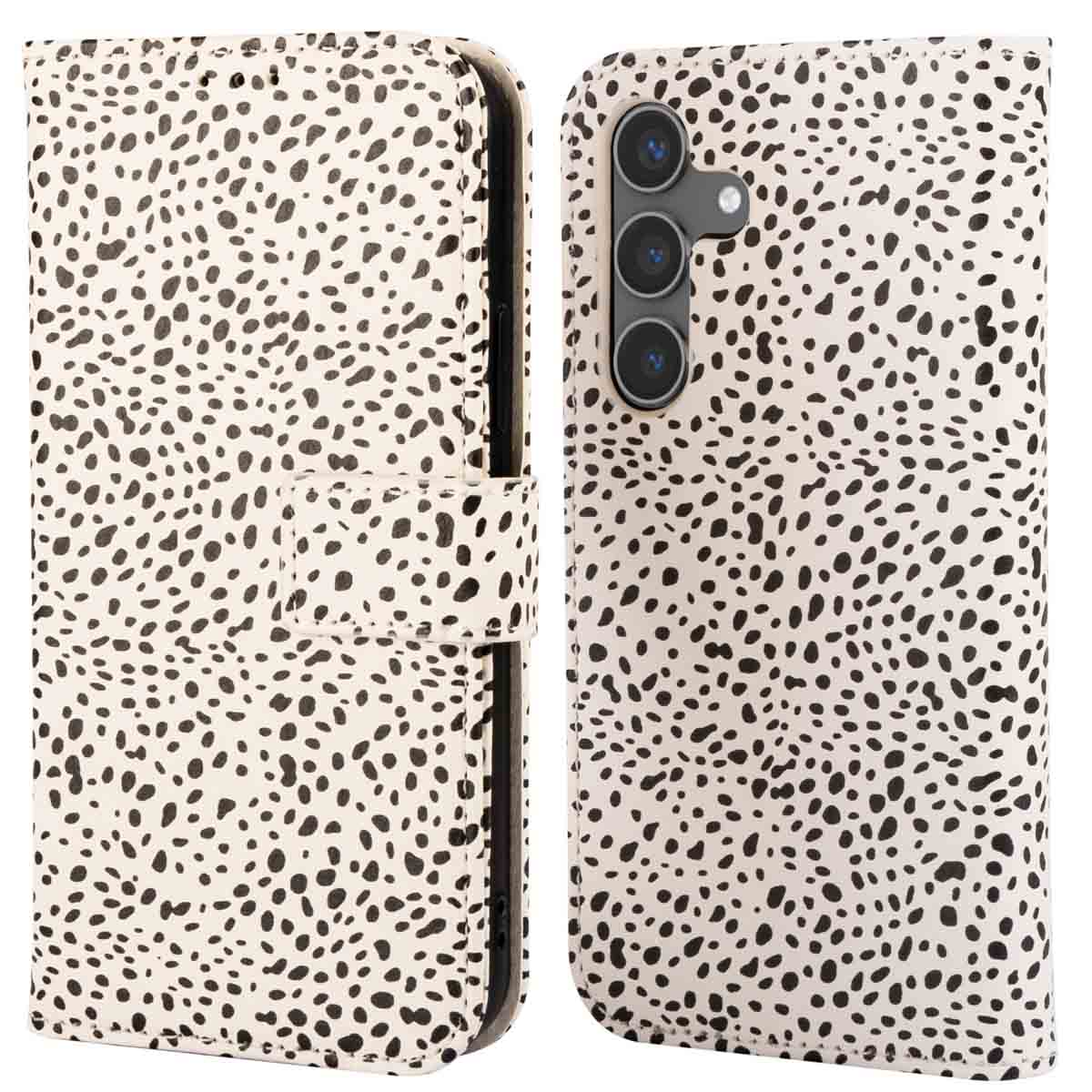 imoshion Design Klapphülle für das Samsung Galaxy S24 - Desert Dots