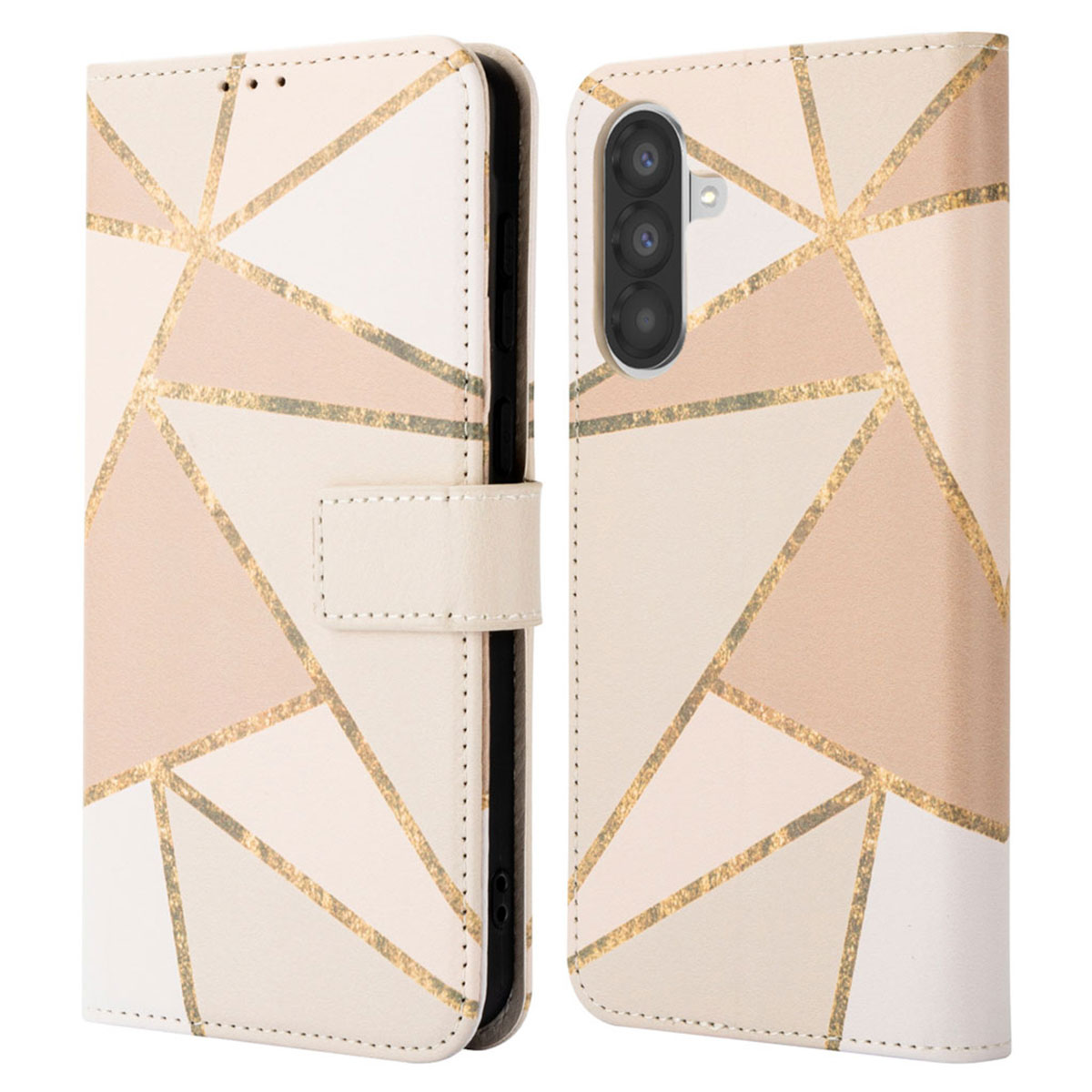 imoshion Design Klapphülle für das Samsung Galaxy A26 - Beige Graphic