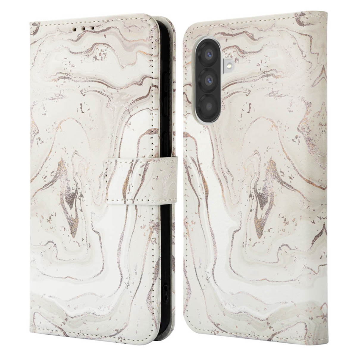 imoshion Design Klapphülle für das Samsung Galaxy A26 - Sandy Marble