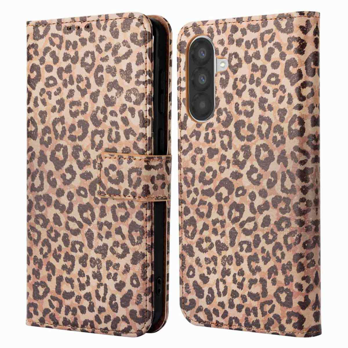 imoshion Design Klapphülle für das Samsung Galaxy A36 - Leopard Mood