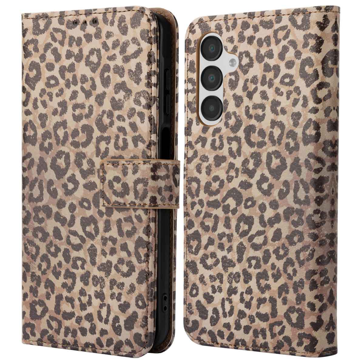 imoshion Design Klapphülle für das Samsung Galaxy A16 - Leopard Mood
