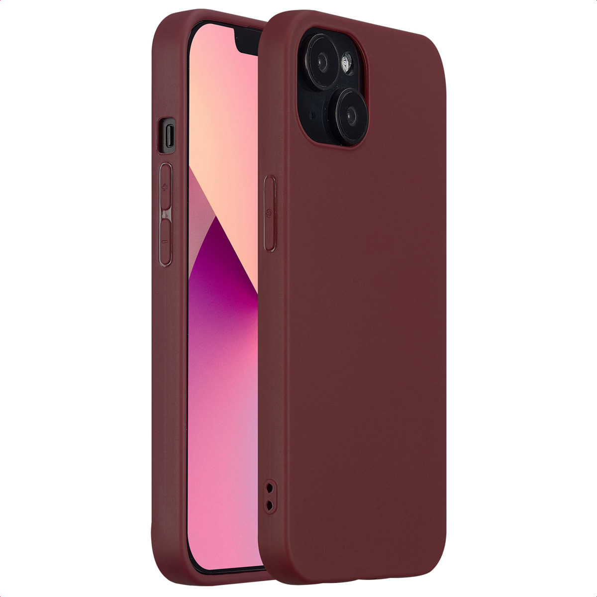 imoshion TPU Color Cover für das Apple iPhone 13 - Wine Red
