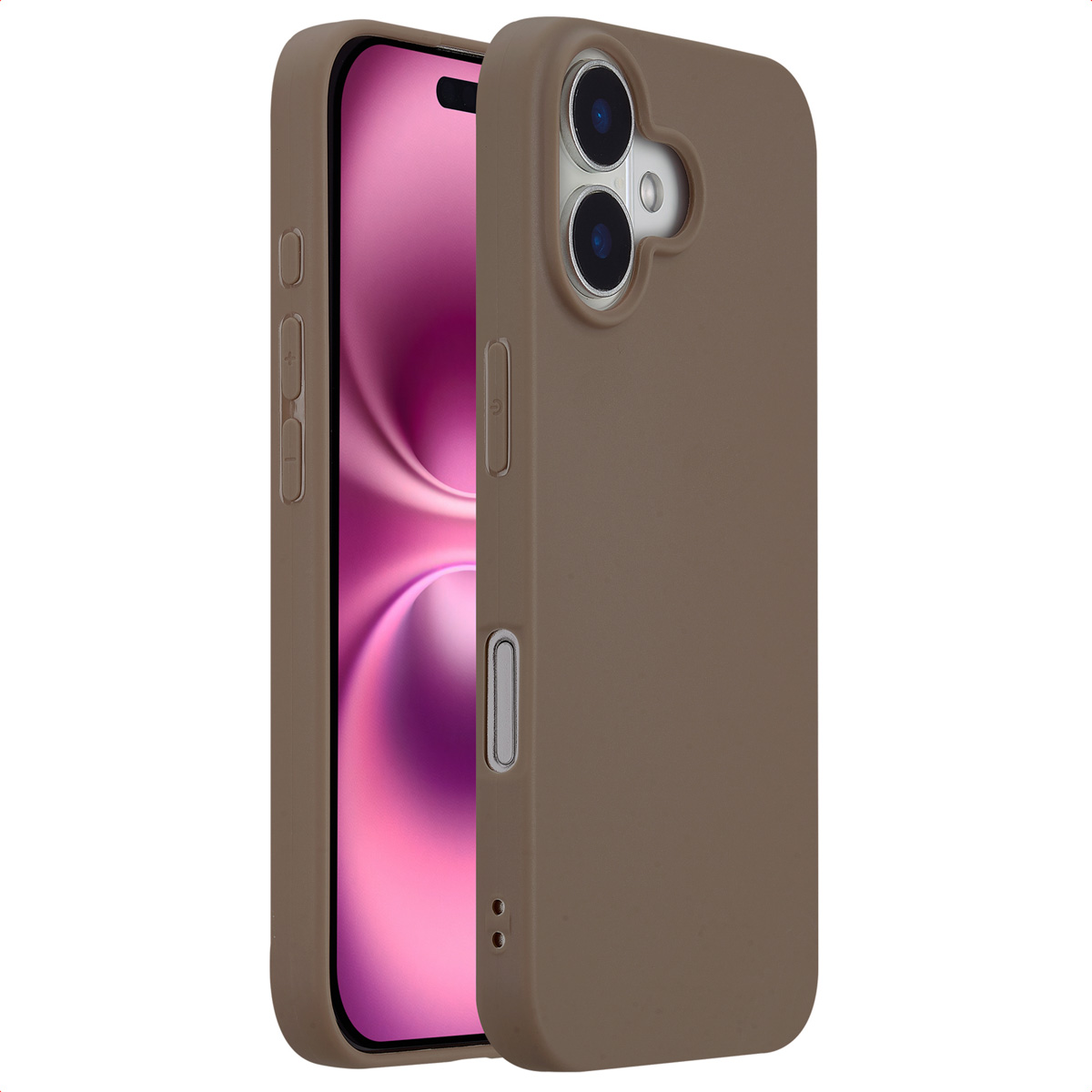 imoshion TPU Color Cover für das Apple iPhone 16 - Braun