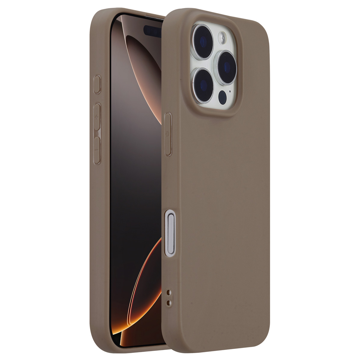 imoshion TPU Color Cover für das Apple iPhone 16 Pro - Braun