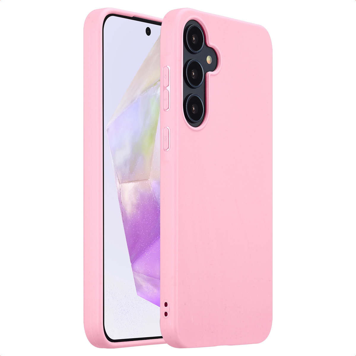 imoshion TPU Color Cover für das Samsung Galaxy A35 - Bubblegum Pink