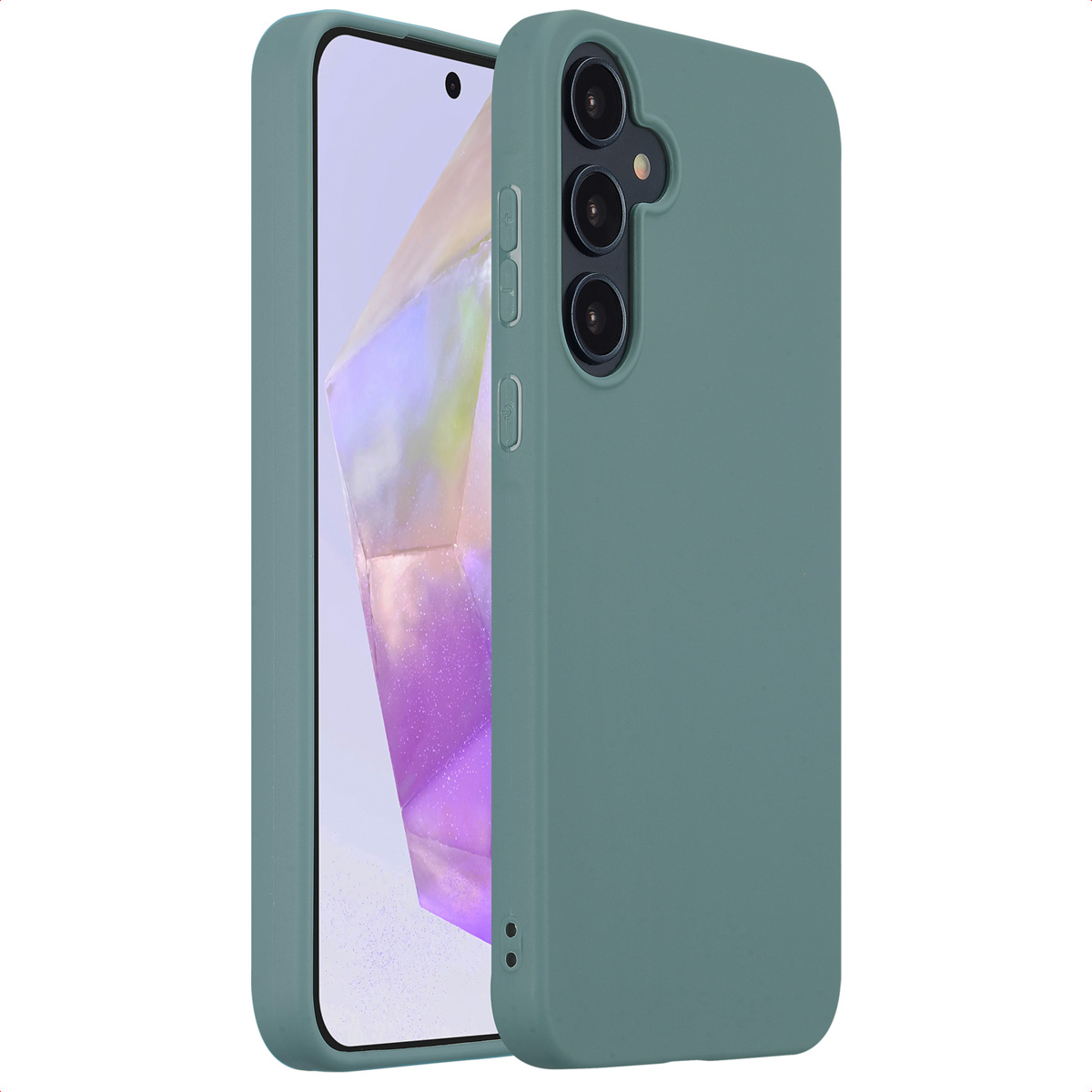 imoshion TPU Color Cover für das Samsung Galaxy A35 - Pine Green
