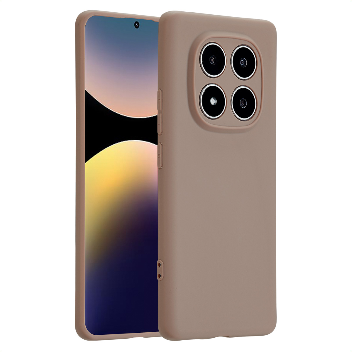 imoshion TPU Color Cover für das Xiaomi Redmi Note 14 Pro (5G) - Braun