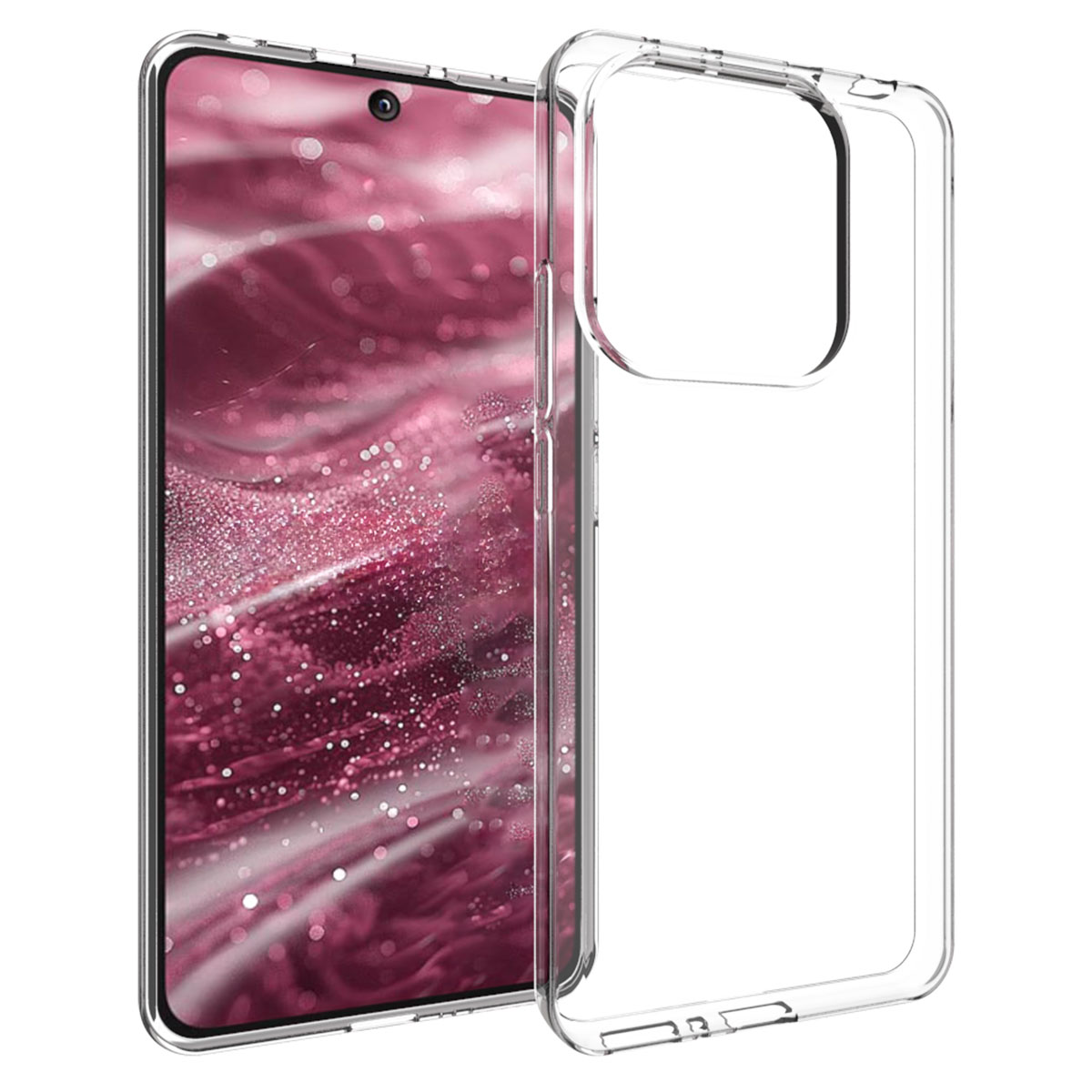 Accezz Clear TPU Backcover für das Xiaomi Redmi Note 14 (5G) - Transparent