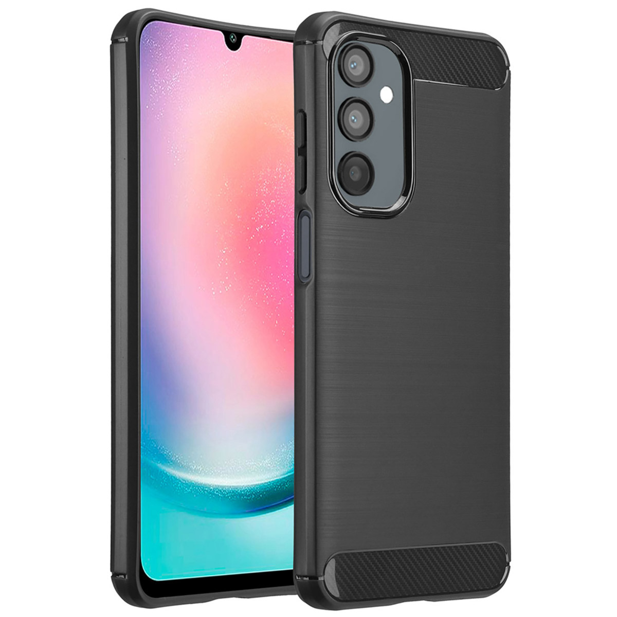 imoshion Brushed Back Cover für das Samsung Galaxy A26 - Schwarz