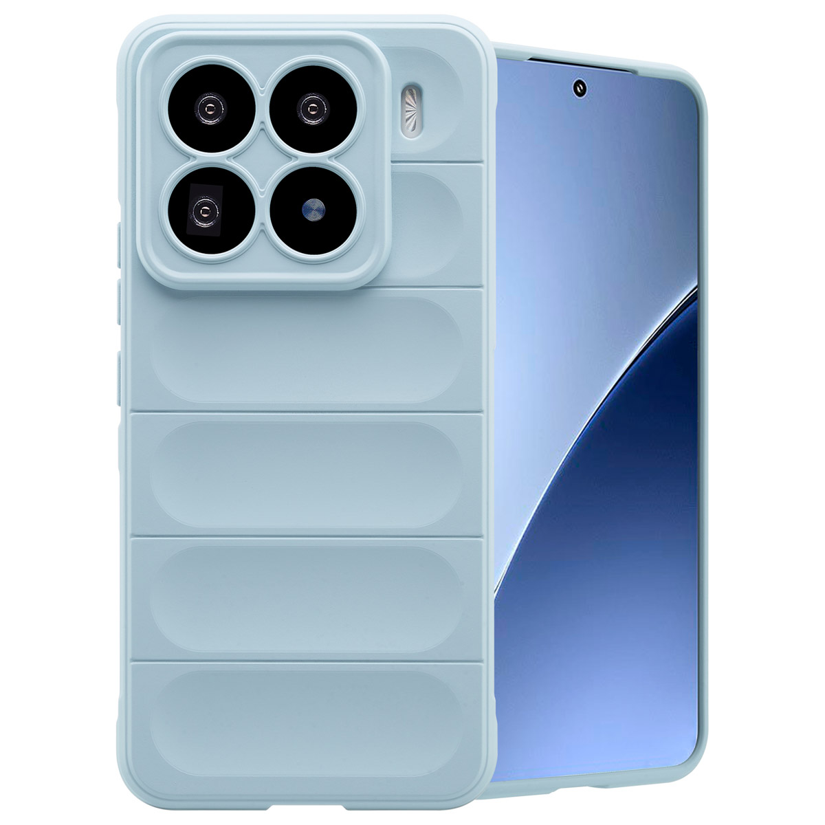 imoshion EasyGrip Backcover für das Xiaomi 15 Pro - Hellblau