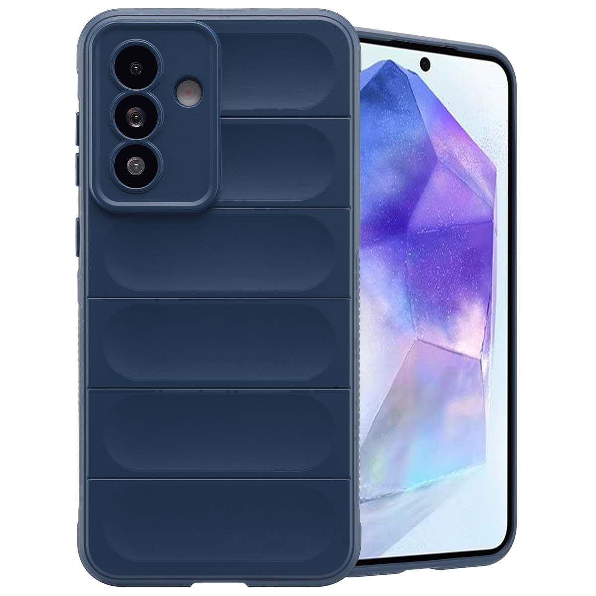 imoshion EasyGrip Backcover für das Samsung Galaxy A36 / A56 - Dunkelblau