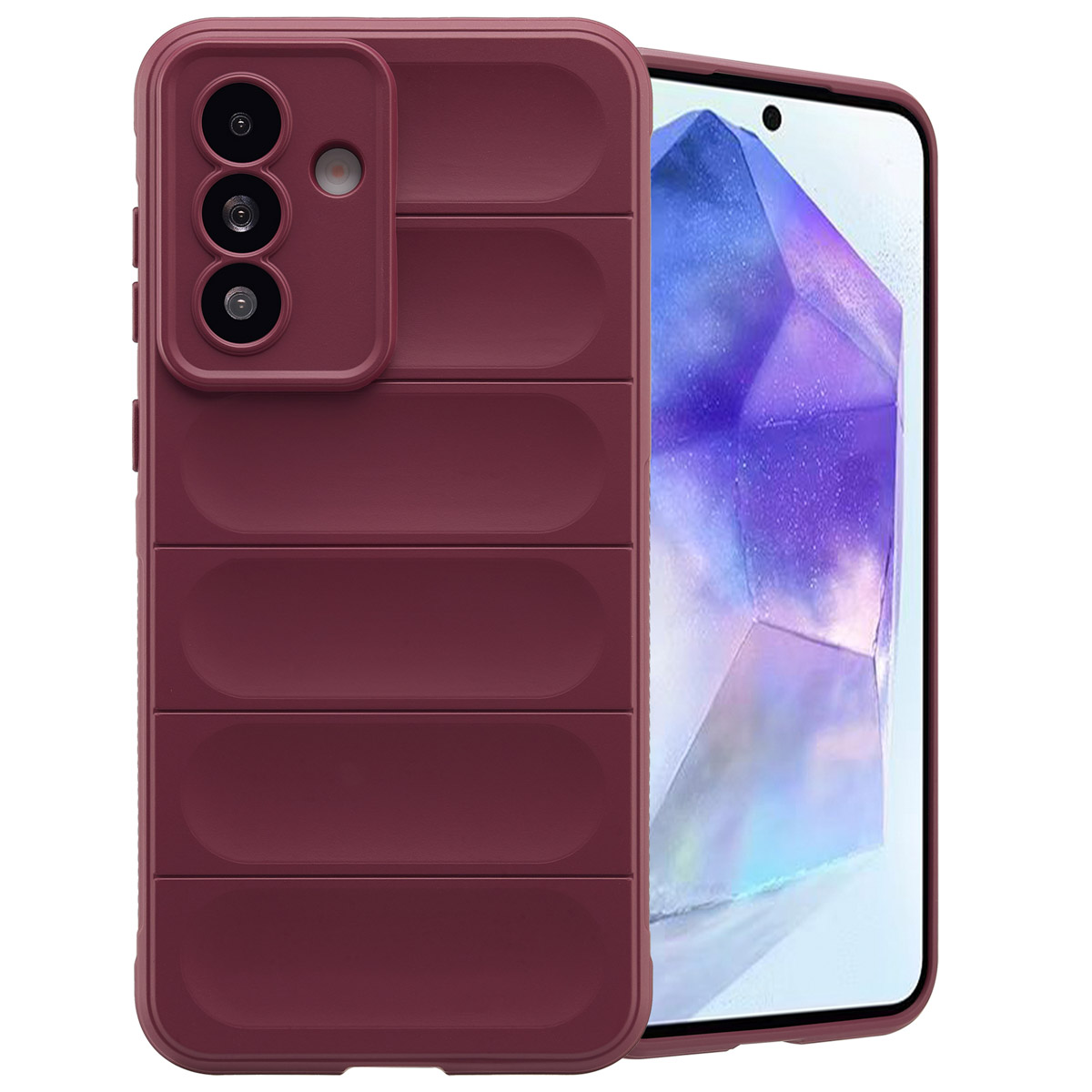 imoshion EasyGrip Backcover für das Samsung Galaxy A36 / A56 - Aubergine