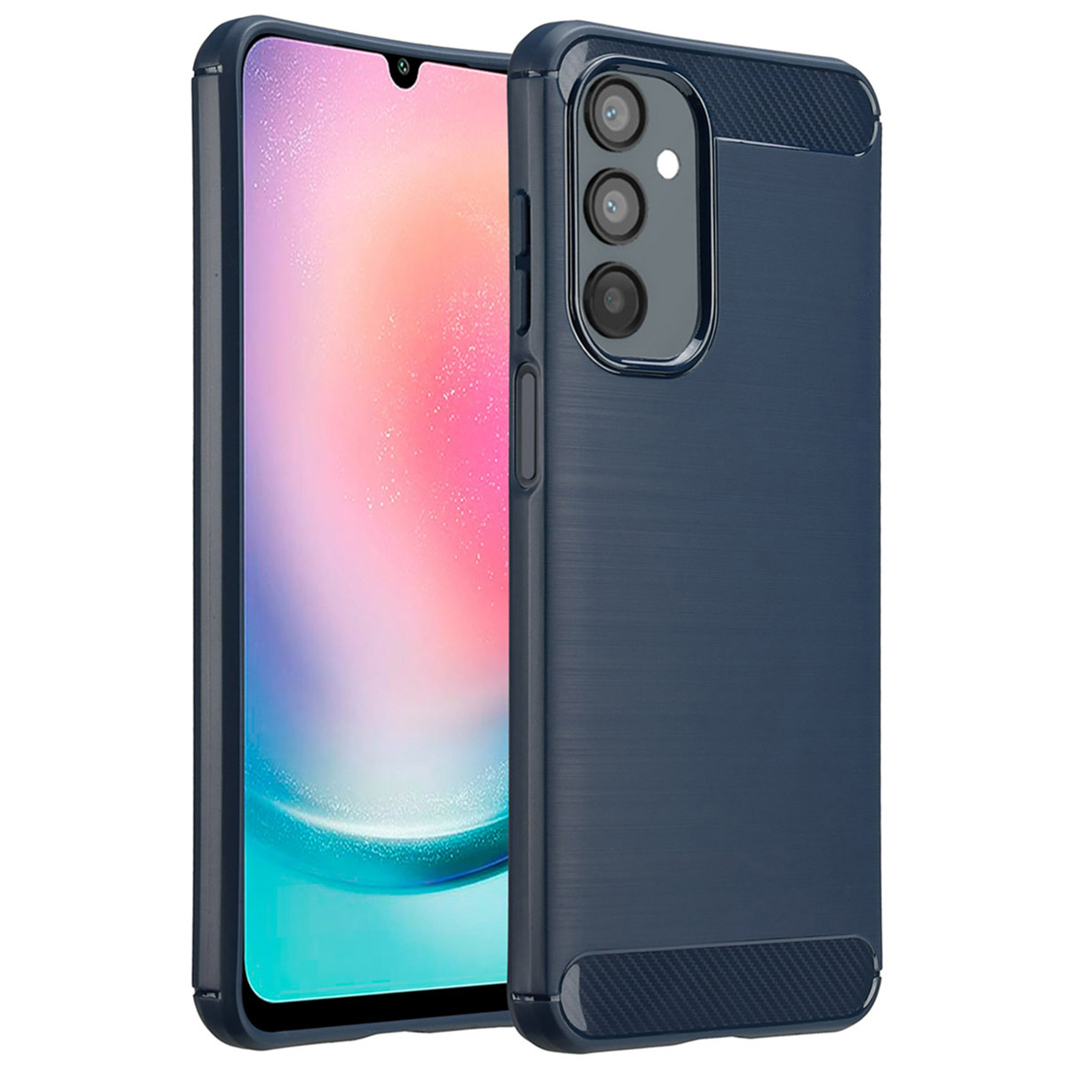 imoshion Brushed Back Cover für das Samsung Galaxy A26 - Dunkelblau