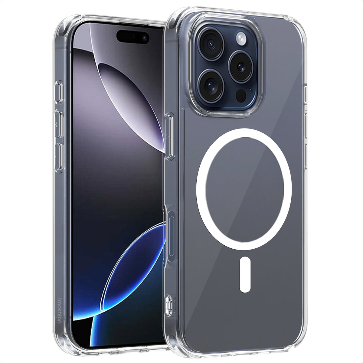 imoshion Protective Back Cover mit MagSafe für das Apple iPhone 16 Pro Max - Transparent