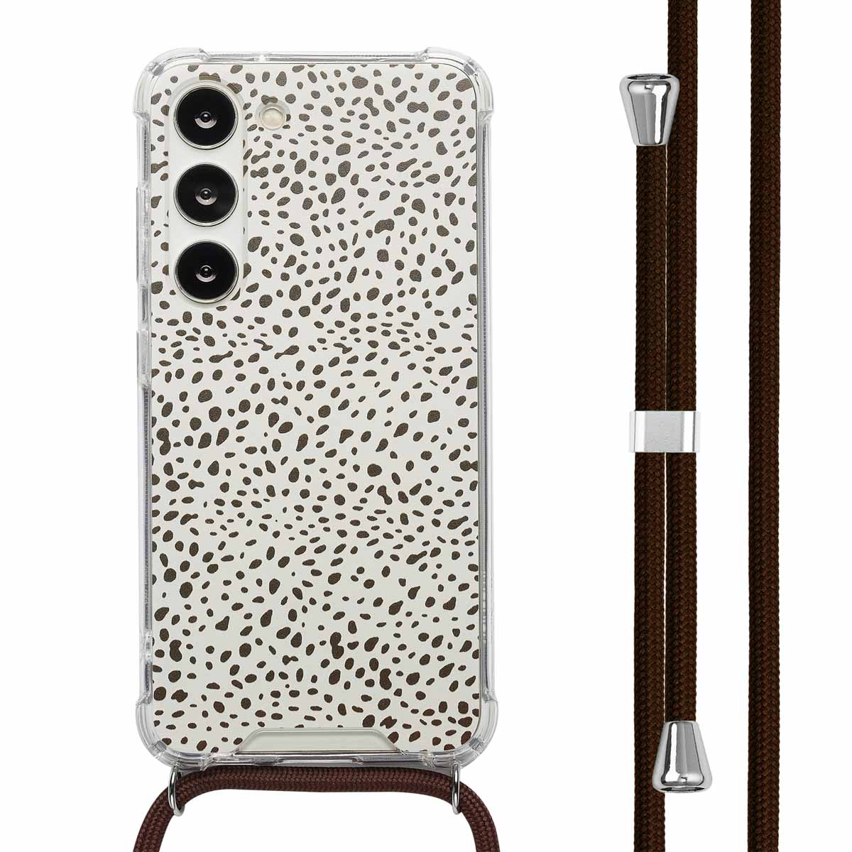 imoshion Design Hülle mit Band für das Samsung Galaxy S23 - Desert Dots
