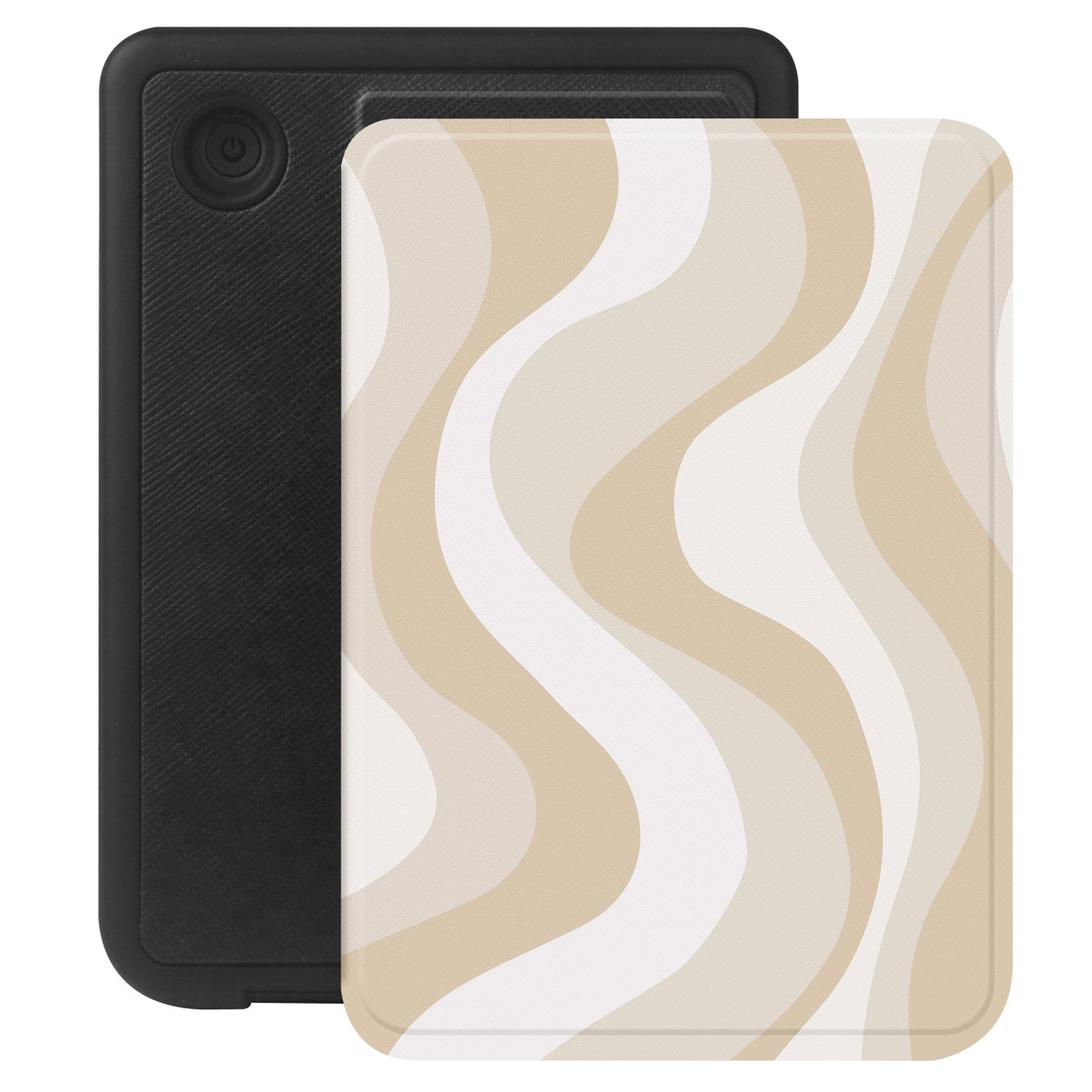 Selencia Vivid Klapphülle für das Kobo Clara Colour / Clara BW - Desert Waves Beige