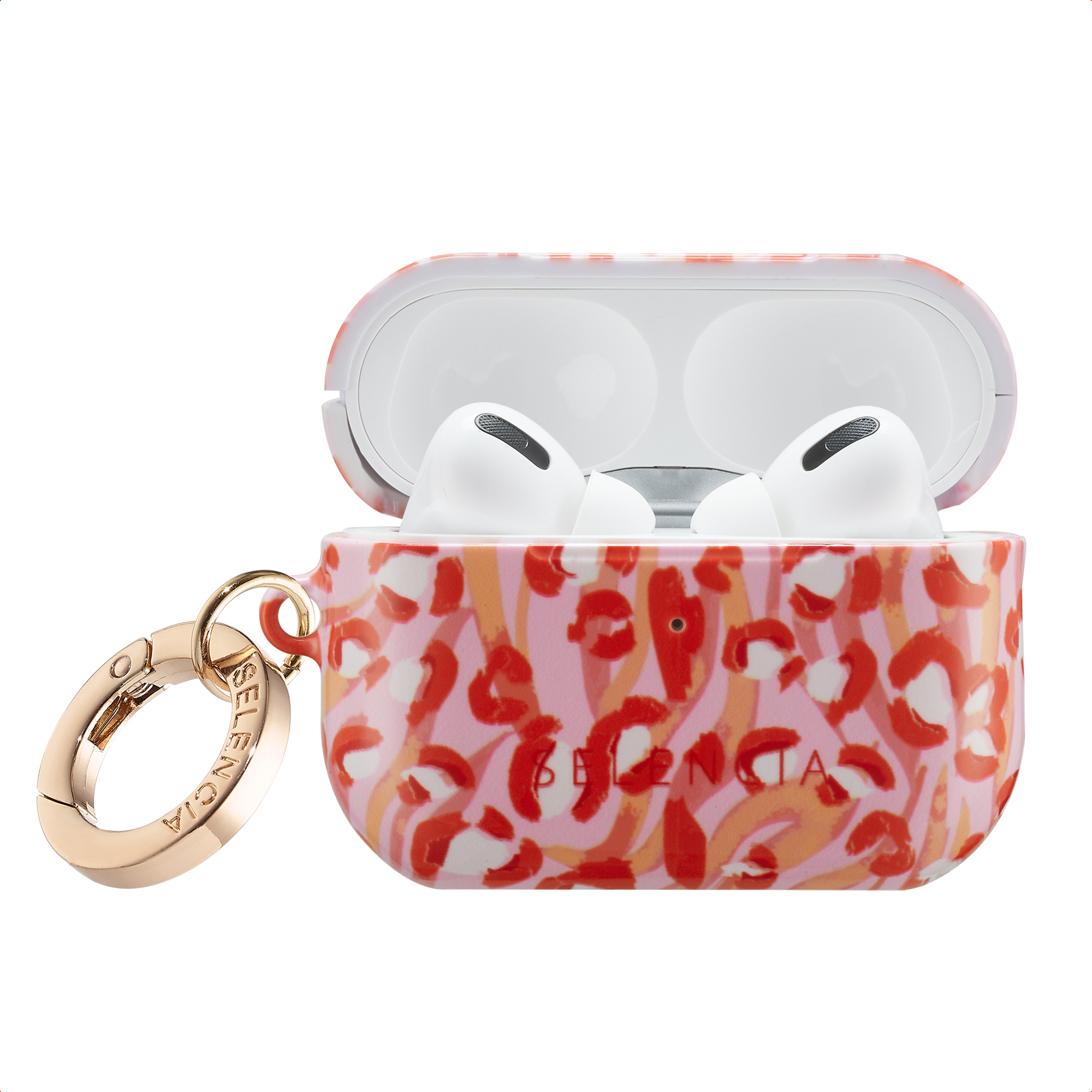 Selencia Vivid Case für das Apple AirPods Pro 2 - Wild Spots Lipstick