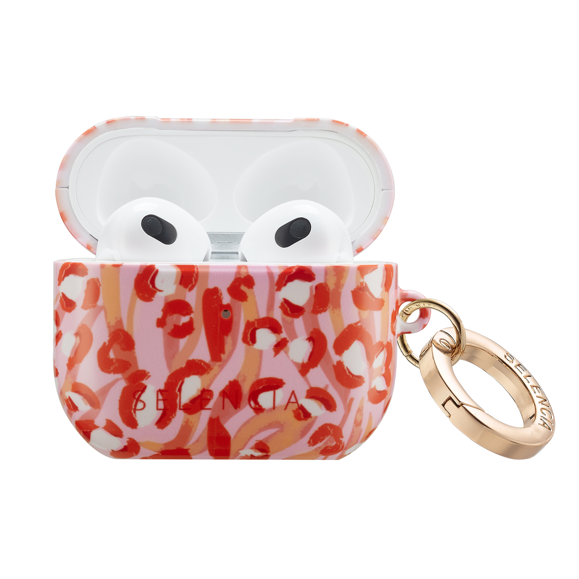 Selencia Vivid Case für das Apple Airpods 3 - Wild Spots Lipstick