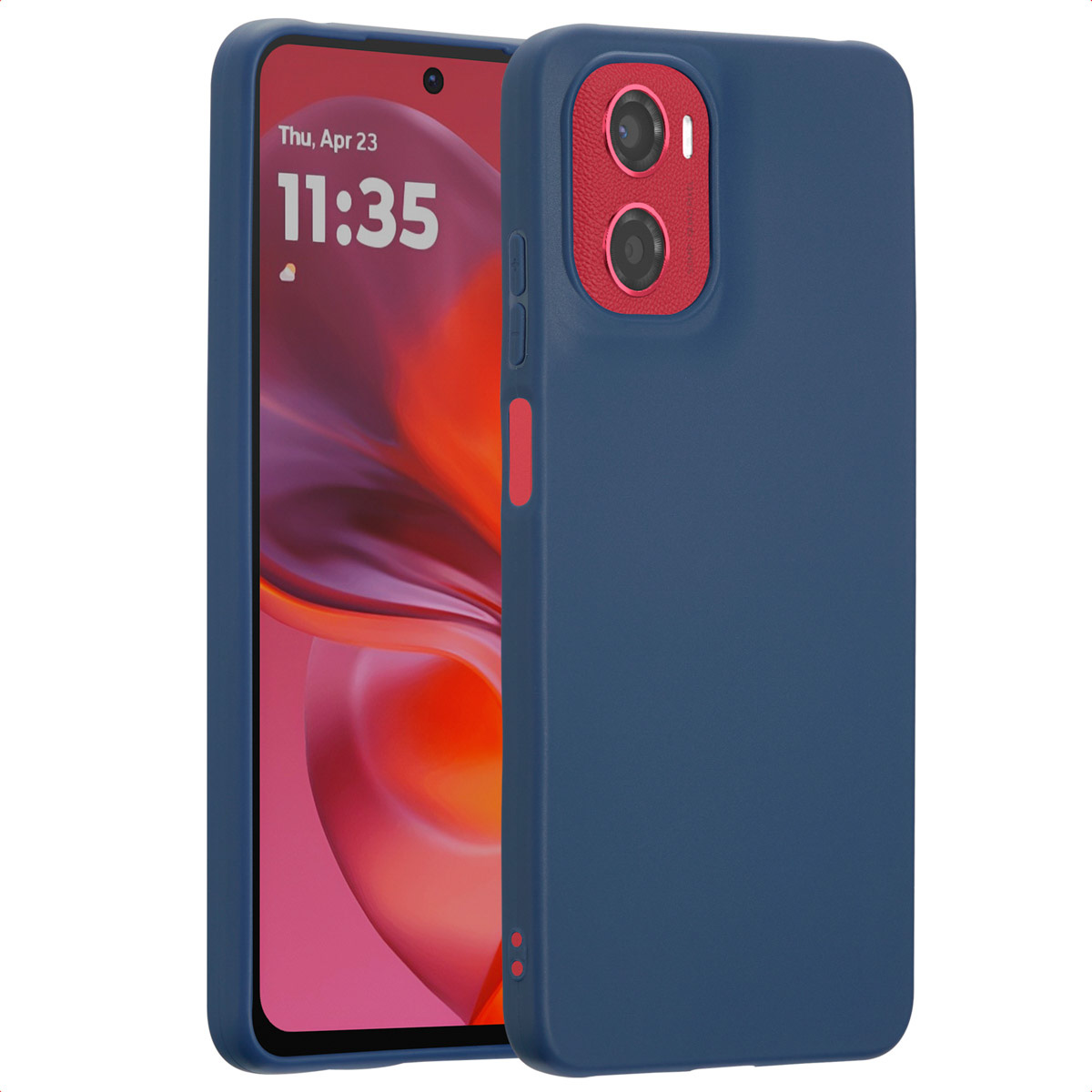 imoshion TPU Color Cover für das Motorola Moto G05 / E15 - Dunkelblau